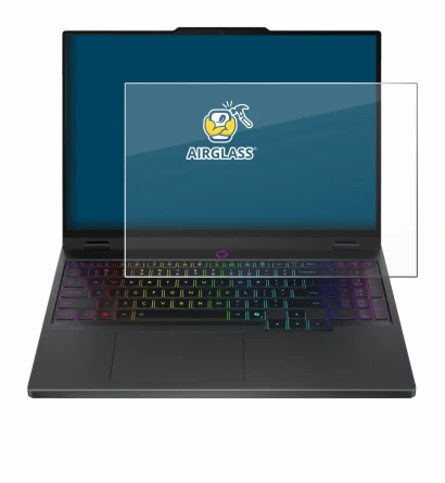 Abbildung des Geräts Lenovo Legion 5 15IRX10 83LY mit einer Vielzahl des Displayschutzes.