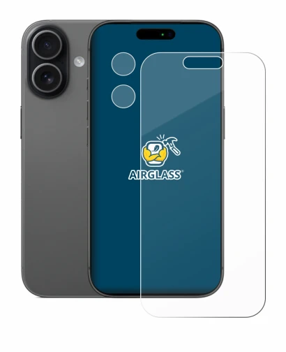 Abbildung des Geräts Apple iPhone 17 (Display+Kamera) mit einer Vielzahl des Displayschutzes.