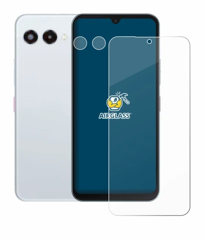 Abbildung des Geräts Telekom T Phone 3 (Display+Kamera) mit einer Vielzahl des Displayschutzes.