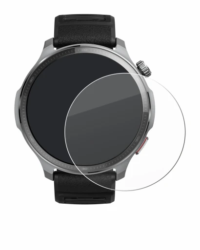 Abbildung des Geräts Huami Amazfit Balance 2 XT mit einer Vielzahl des Displayschutzes.