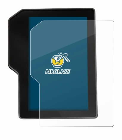 Abbildung des Geräts Yamaha Tenere 700 / Rally 2025 mit einer Vielzahl des Displayschutzes.