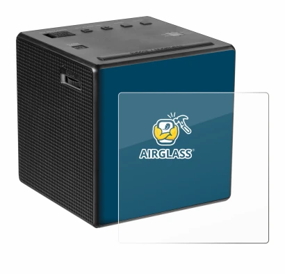 Abbildung des Geräts Sony ICF-C1 mit einer Vielzahl des Displayschutzes.