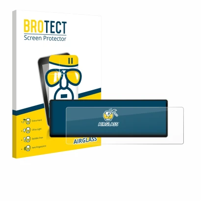 Vorderseite einer Produktverpackung mit dem Markenlogo BROTECT. Daneben ist das Gerät Corsair Xeneon Edge 14.5" mit dem zugehö