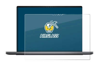 Abbildung des Geräts Dell XPS 14 DA14260 mit einer Vielzahl des Displayschutzes.