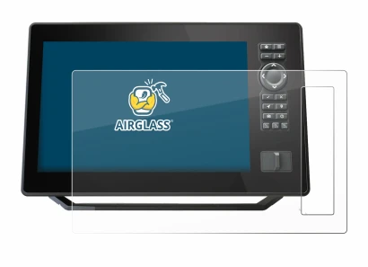 Abbildung des Geräts Humminbird Xplore 9 mit einer Vielzahl des Displayschutzes.