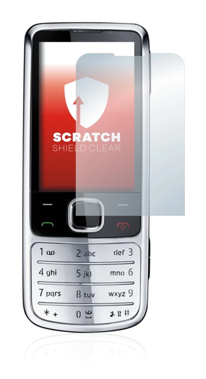 Abbildung des Geräts Nokia 6700 classic mit einer Vielzahl des Displayschutzes.