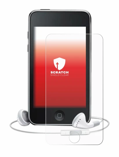 Abbildung des Geräts Apple iPod Touch (3. Gen.) mit einer Vielzahl des Displayschutzes.