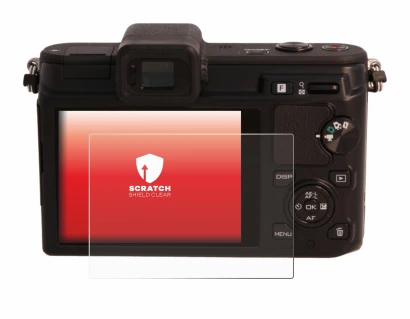 Abbildung des Geräts Nikon 1 V1 mit einer Vielzahl des Displayschutzes.