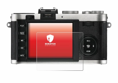 Abbildung des Geräts Leica X2 mit einer Vielzahl des Displayschutzes.