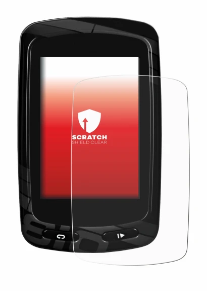 Abbildung des Geräts Garmin Edge 810 mit einer Vielzahl des Displayschutzes.