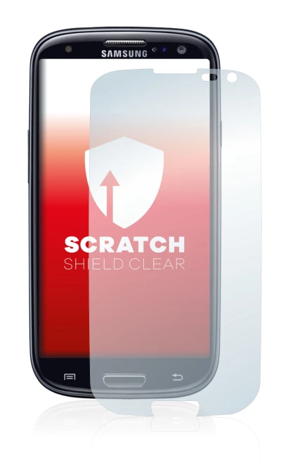 Abbildung des Geräts Samsung Galaxy S3 Neo I9300I mit einer Vielzahl des Displayschutzes.