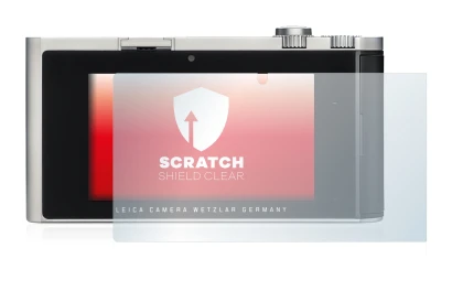 Abbildung des Geräts Leica T (Typ 701) mit einer Vielzahl des Displayschutzes.