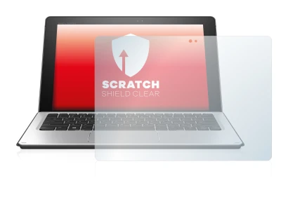 Abbildung des Geräts HP Elite x2 1012 G1 mit einer Vielzahl des Displayschutzes.