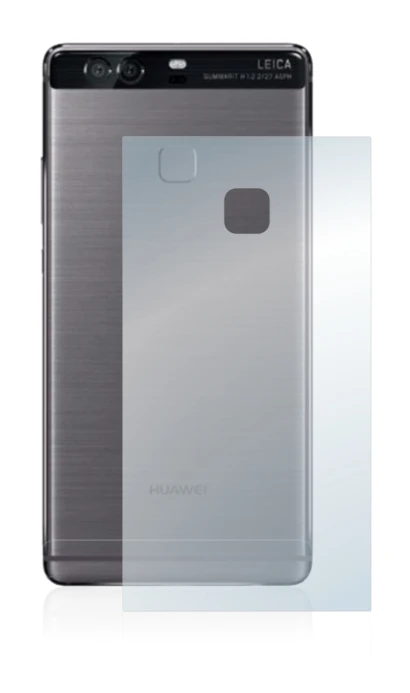 Abbildung des Geräts Huawei P9 Plus (Rückseite) mit einer Vielzahl des Displayschutzes.