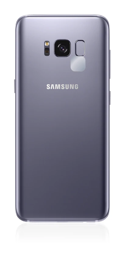 Abbildung des Geräts Samsung Galaxy S8 (NUR Kameraschutz) mit einer Vielzahl des Displayschutzes.