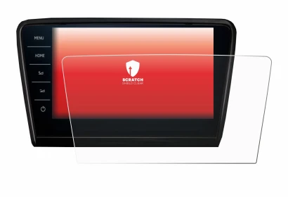Abbildung des Geräts Skoda Octavia 2017 Infotainment System Columbus mit einer Vielzahl des Displayschutzes.