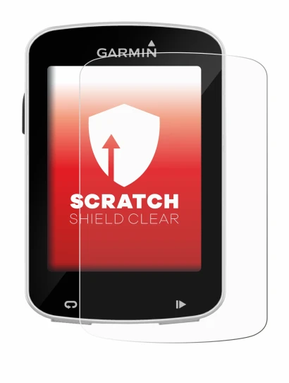 Abbildung des Geräts Garmin Edge Explore 820 mit einer Vielzahl des Displayschutzes.