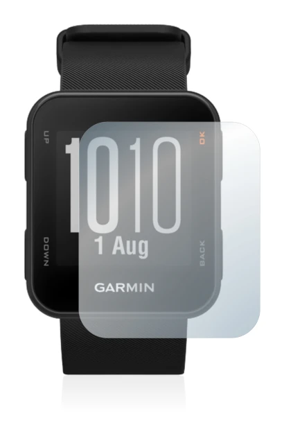 Abbildung des Geräts Garmin Approach S10 mit einer Vielzahl des Displayschutzes.