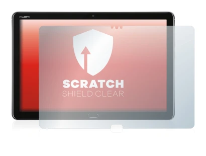 Abbildung des Geräts Huawei MediaPad M5 Lite 10.1" mit einer Vielzahl des Displayschutzes.