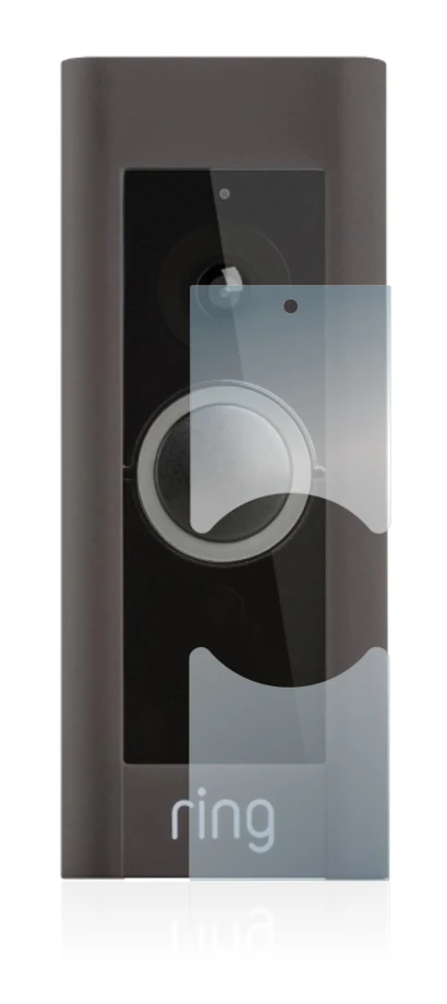 Abbildung des Geräts Ring Video Doorbell Pro mit einer Vielzahl des Displayschutzes.