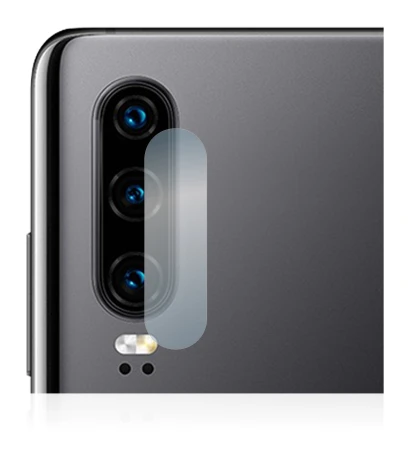 Abbildung des Geräts Huawei P30 (NUR Kameraschutz) mit einer Vielzahl des Displayschutzes.