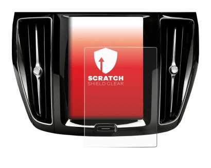 Abbildung des Geräts Volvo V60 Sensus Connect 2019-2020 mit einer Vielzahl des Displayschutzes.