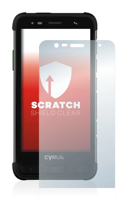 Abbildung des Geräts Cyrus CS45 XA mit einer Vielzahl des Displayschutzes.