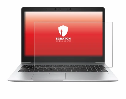 Abbildung des Geräts HP EliteBook 850 G6 mit einer Vielzahl des Displayschutzes.