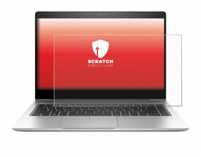 Abbildung des Geräts HP EliteBook 840 G6 mit einer Vielzahl des Displayschutzes.