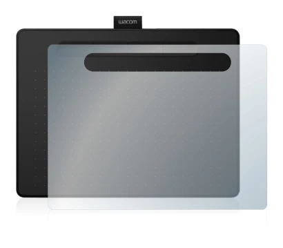 Abbildung des Geräts Wacom Intuos M mit einer Vielzahl des Displayschutzes.