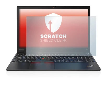 Abbildung des Geräts Lenovo ThinkPad E14 Gen 2 mit einer Vielzahl des Displayschutzes.