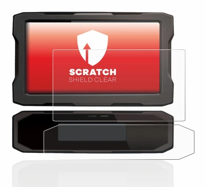 Abbildung des Geräts Honda CRF1100L 2020 Tachoanzeige mit einer Vielzahl des Displayschutzes.