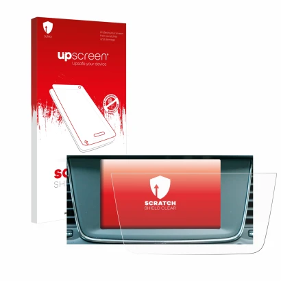 Vorderseite einer Produktverpackung mit dem Markenlogo upscreen. Daneben ist das Gerät Opel Grandland X Hybrid 2020 IntelliLin