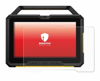 Abbildung des Geräts Dell Latitude 7220 mit einer Vielzahl des Displayschutzes.