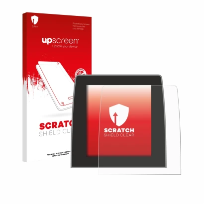 Vorderseite einer Produktverpackung mit dem Markenlogo upscreen. Daneben ist das Gerät Renault Captur 2 2020 Easy Link 9.3" mi