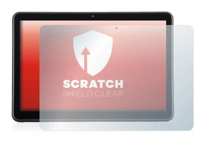 Abbildung des Geräts Wortmann Terra Pad 1006 mit einer Vielzahl des Displayschutzes.