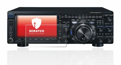 Abbildung des Geräts Yaesu FT-DX101D mit einer Vielzahl des Displayschutzes.