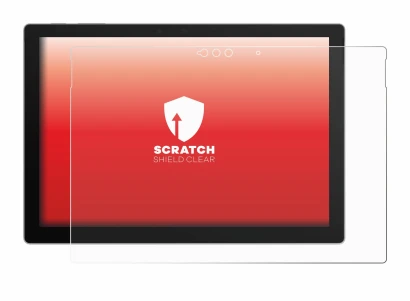 Abbildung des Geräts Microsoft Surface Pro 7 Plus mit einer Vielzahl des Displayschutzes.