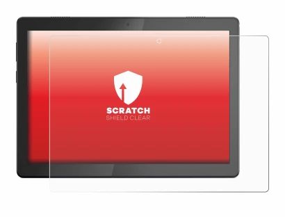 Abbildung des Geräts Lenovo Tab M10 TB-X505F mit einer Vielzahl des Displayschutzes.