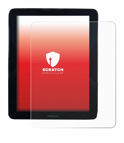 Abbildung des Geräts Volvo Polestar 2 2021 Infotainment System mit einer Vielzahl des Displayschutzes.