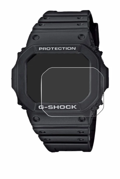 Abbildung des Geräts Casio G-Shock GW-M5610-1ER mit einer Vielzahl des Displayschutzes.