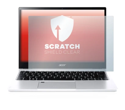 Abbildung des Geräts Acer Spin 3 SP313-51N mit einer Vielzahl des Displayschutzes.