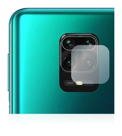 Abbildung des Geräts Xiaomi Redmi Note 10 Lite (NUR Kameraschutz) mit einer Vielzahl des Displayschutzes.