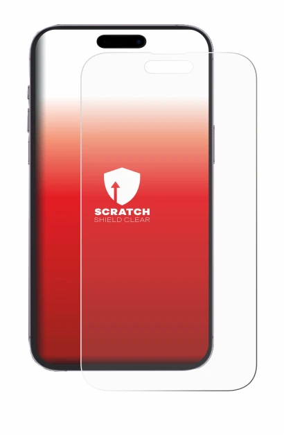 Abbildung des Geräts Apple iPhone 14 Pro Max mit einer Vielzahl des Displayschutzes.