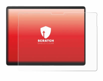 Abbildung des Geräts Microsoft Surface Pro 9 mit einer Vielzahl des Displayschutzes.