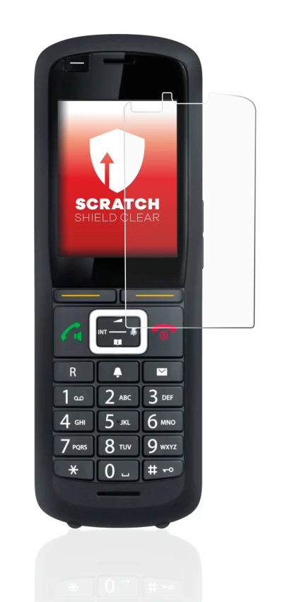 Abbildung des Geräts Gigaset R700H Pro mit einer Vielzahl des Displayschutzes.