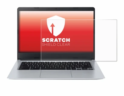 Abbildung des Geräts Acer Chromebook Spin 314 CB314-2HT mit einer Vielzahl des Displayschutzes.