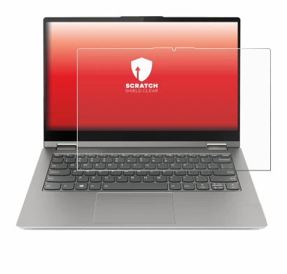 Abbildung des Geräts Lenovo ThinkBook 14s Yoga G3 mit einer Vielzahl des Displayschutzes.