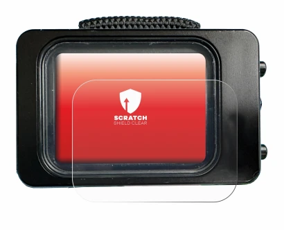 Abbildung des Geräts Divesoft Freedom dive computer mit einer Vielzahl des Displayschutzes.