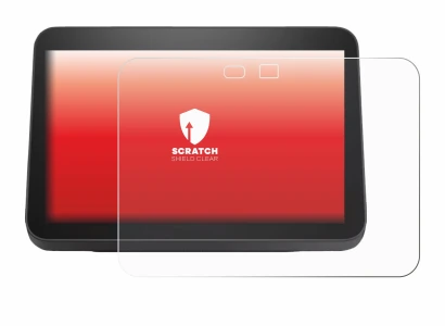 Abbildung des Geräts Amazon Echo Show 8 2023 (3. Gen.) mit einer Vielzahl des Displayschutzes.